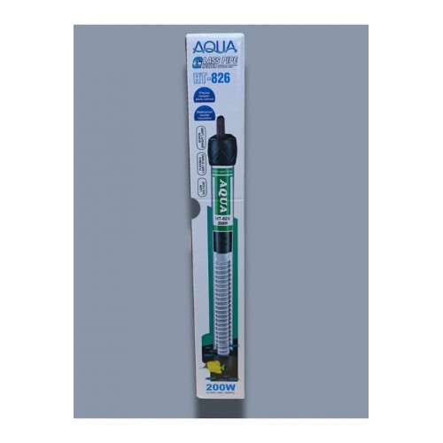 Aqua Akvaryum Isıtıcı 200 Watt – Termostatlı Cam Isıtıcı