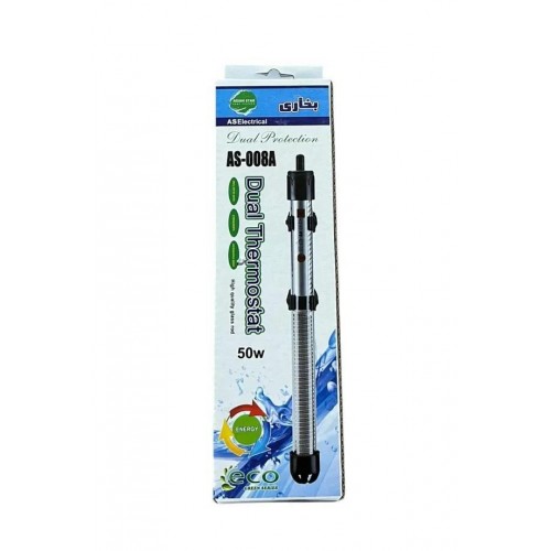 Asian Star Akvaryum Isıtıcı 50 Watt – Otomatik Termostatlı Cam Isıtıcı