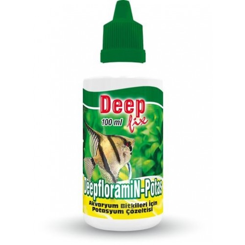 Deep Floramin Potas (Akvaryum Bitkileri için Potasyum Gübresi) 100 Ml