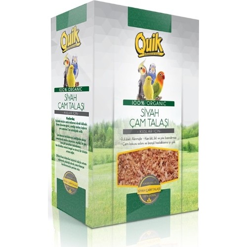 Quik Siyah Çam Talaşı