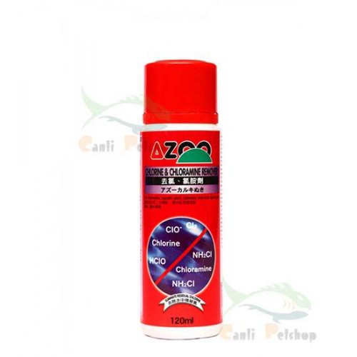 AZOO Chlorine & Chloramine Remover Klor Giderici 120 Ml