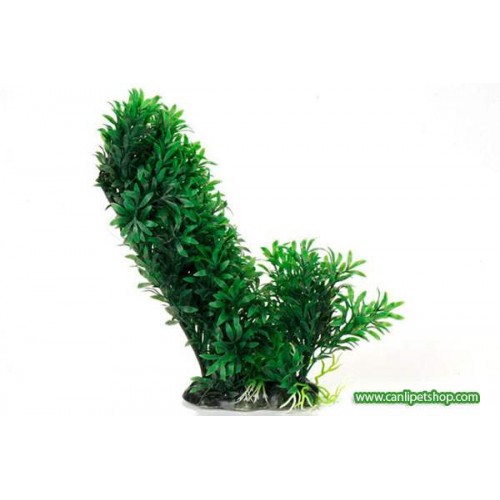 Yeşil Plastik Bitki 15 cm (20015)