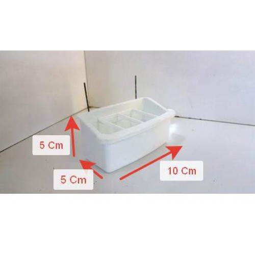 Telli Izgara Yemlik Beyaz 10 cm 1 Adet