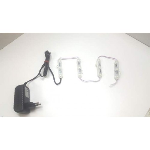 Power Led 40-60 Cm Akvaryuma Uygun 4 Adet Led -- Beyaz