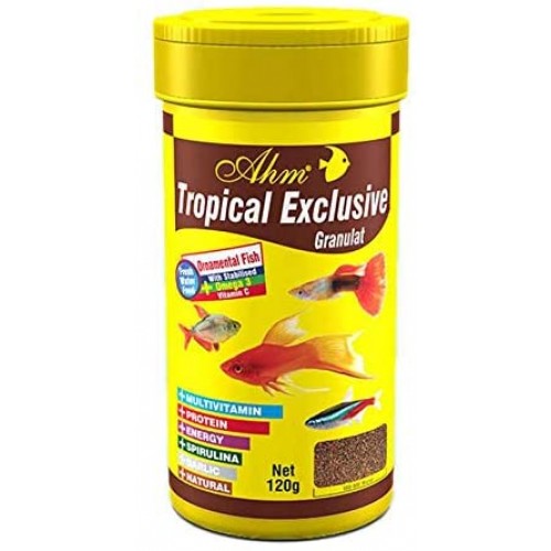 Ahm Tropical Exclusive Granulat 100 Ml Balık Yemi