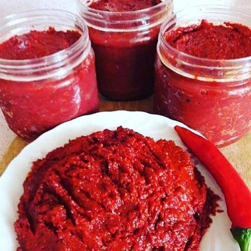 Acı Biber Salçası 1 Kg 2021 Mahsul Hatay Doğal Katkısız Salça