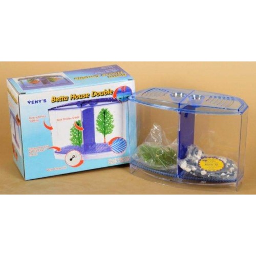 Betta Kabı 2 Bölmeli (Penn Plax)