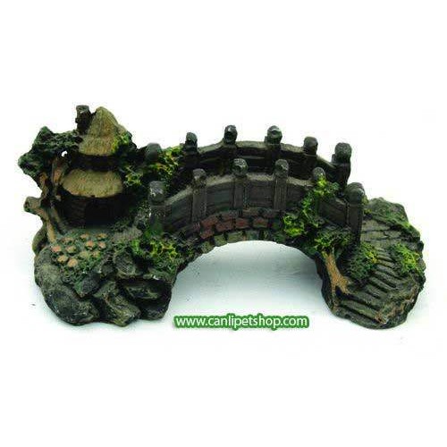 Akvaryum Dekoru Köprü Orta 1 Ad 15 x 5 Cm
