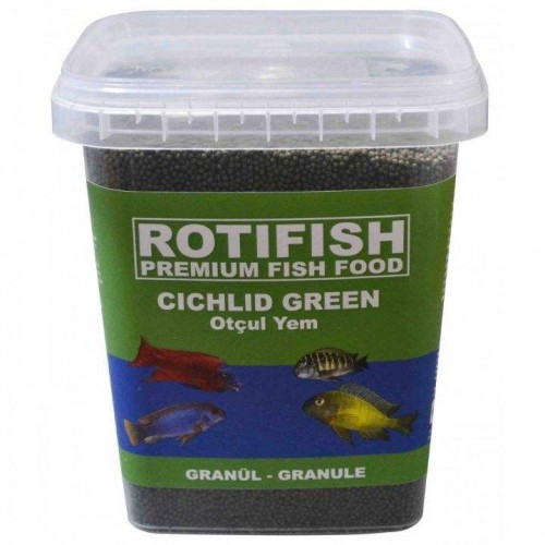 ROTIFİSH CICHLID GREEN OTÇUL YEM 2000GR/KOVA