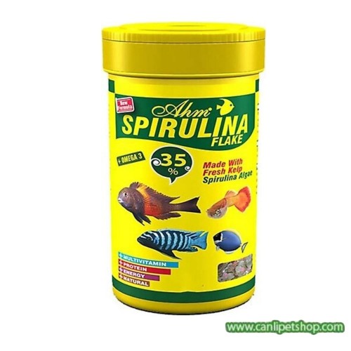  Spirulina Flake Food %35 1000 ml
