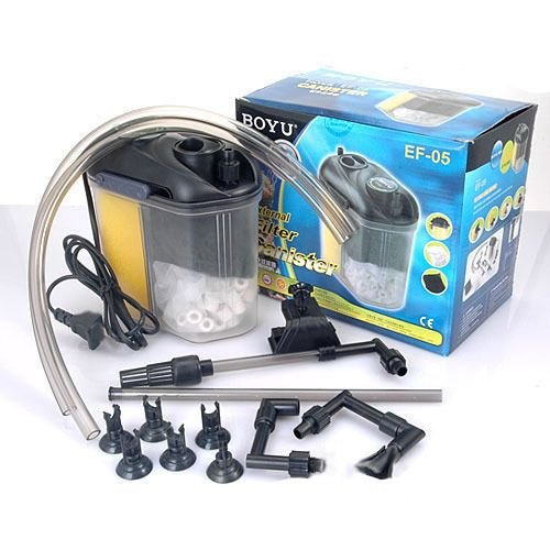 BOYU EF-05 Filtre – Mini Akvaryumlar İçin Dış Filtre (Dolu)