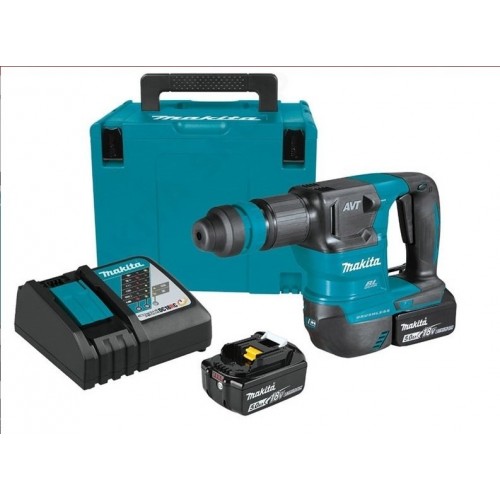 Sıfır Makita DHK180RTJ 18V Li Çift Akülü Karo Kırıcı Matkap