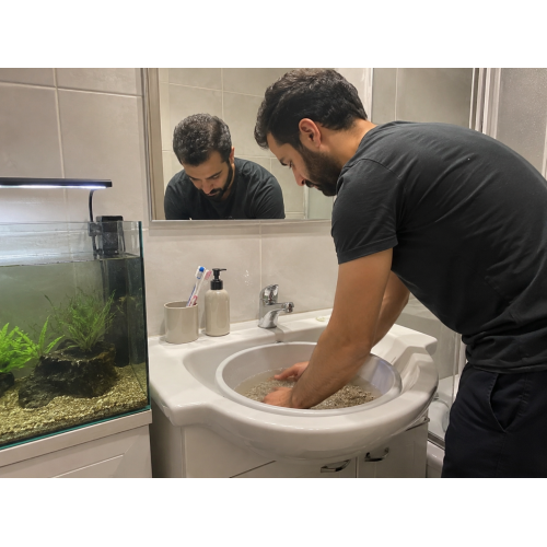 Kum yıkama ücreti 5 Kg Kum için Geçerlidir