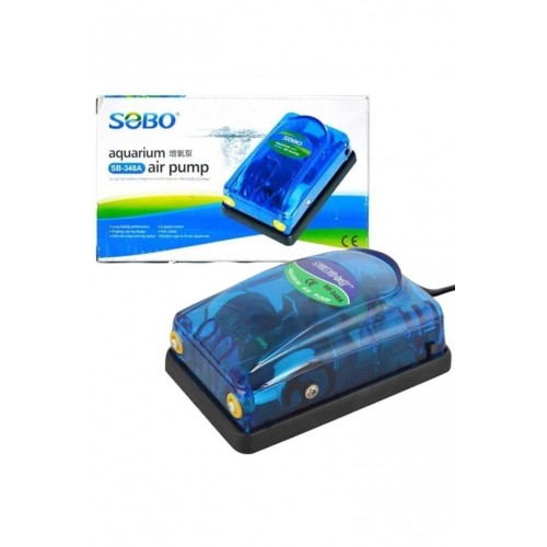 Sobo 348 Hava Motoru Çift Çıkışlı 2x4 L 5W