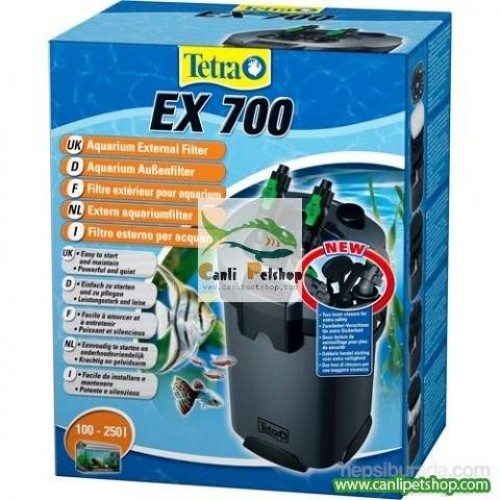 Tetratec Akvaryum Dış Filtre EX 700L/H (Full Dolu)