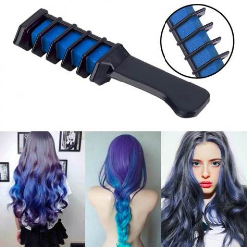 Magic Hair Hairchalk Mini Taraklı Saç Tebeşiri MAVİ