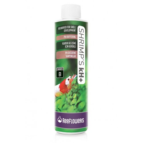 Reeflowers Shrimp kH+ 85ml Karideslerin Kabuk Gelişimi İçin Gerekli Minerallar 