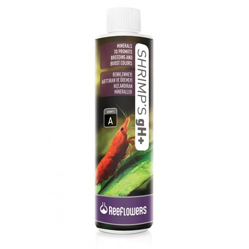 Reeflowers Shrimp gH+ 85ml Karides İçin Renklenmeyi Ve Üremeyi Hızlandıran Mineraller