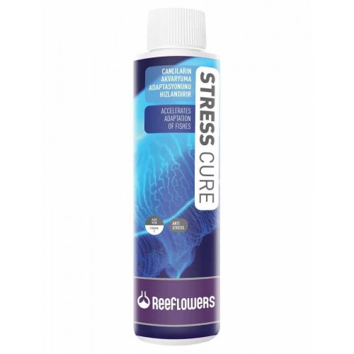 Reeflowers Stress Cure 85 ML Canlıların Akvaryuma Adaptasyonunu Hızlandırır
