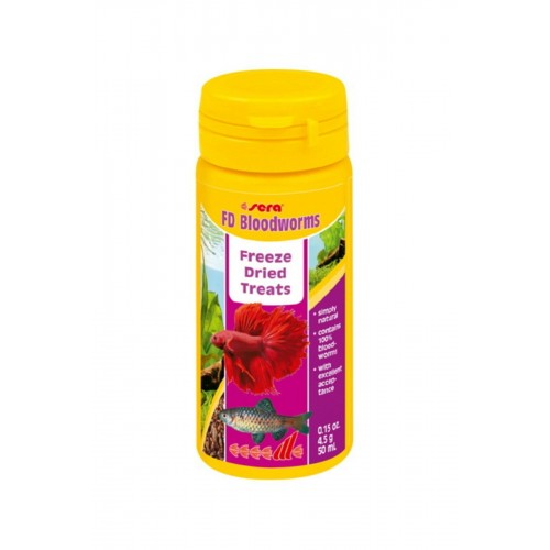 Sera Fd Bloodworms(Kan Kurdu) 50 Ml 4,5 Gr