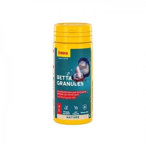 Sera Beta Granules Nature 50 ml – Betta Balık Yemi