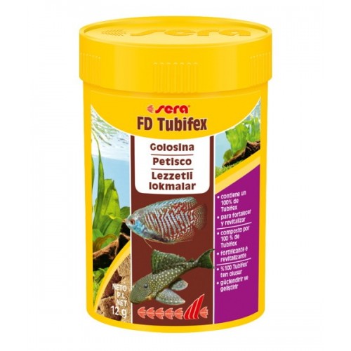 Sera FD Tubifex 100 ml 12gr