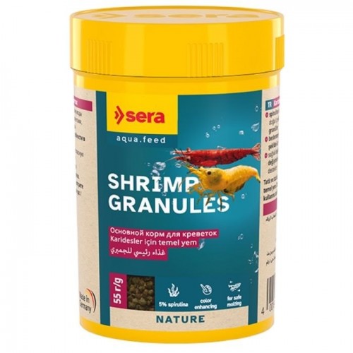 Sera Shrimps Granül 100 ml (Doğal Karides Yemi)