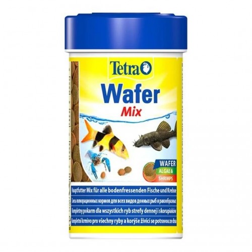 Tetra Wafer Mix 100 ml – Dip Balıkları ve Vatozlar İçin Karışık Tablet Yem