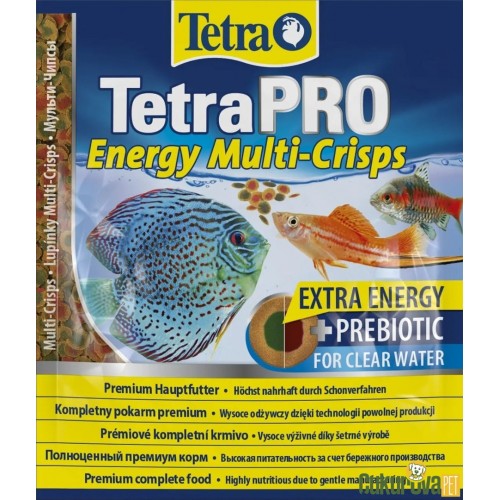 Tetra Pro Energy Crisps Balık Yemi 12 Gr (Tüm Balıklar İçin ) Zarf