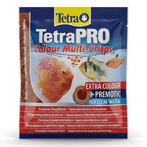 Tetra- TatraPro Colour Multi-Cips (Renklendirici Balık Yemi 12 gr Zarf
