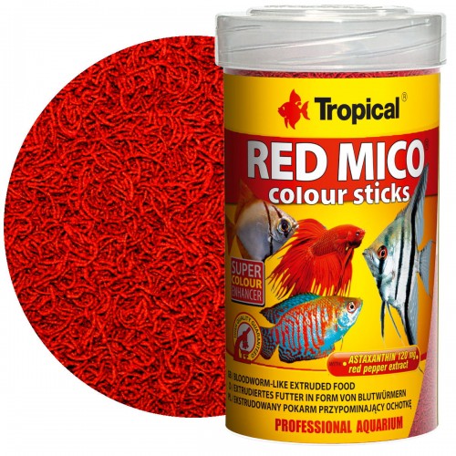 Tropical Red Mico Colour Sticks 100ml - 32g