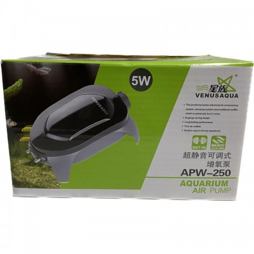 VenusAqua APW-250 Hava Motoru Çift Çıkışlı – Sessiz