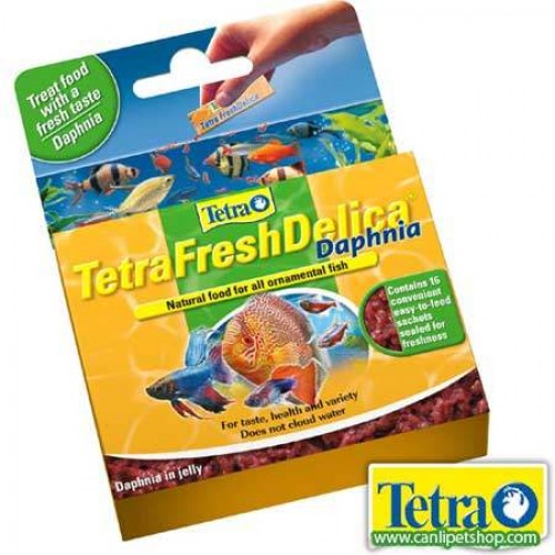 Tetra Fresh Delica Daphnia ( Jel Halinde Su Piresi ) 1 Paket