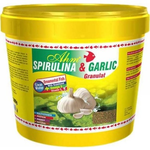 Spirulina Garlic Flake 100 Ml (Kovadan Bölme)
