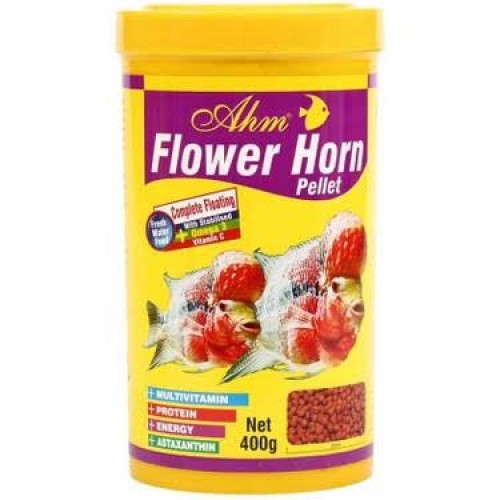Ahm Flower horn 1000 ml Balık Renk Yemi Pellet