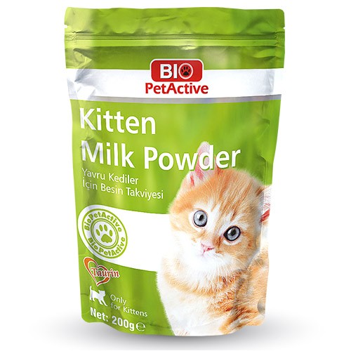 BİO PETACTİVE KİTTEN MİLK KEDİ SÜT TOZU 200 GR