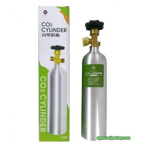 Tüp 1 Litre Aleminyum CO2 Tüp - Aqua A-136 (Ücretsiz Kargo)