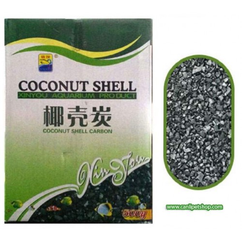 Coconut Karbon Kömür Dış ve İç Filtre İçin 500 Gr