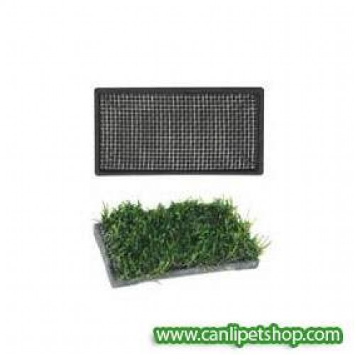 Moss Ekili ista Dikdörtgen Seramik Tabanlı Çelik Bitki Teli 10x5 Cm
