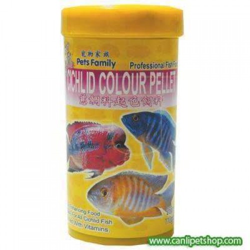 Pets Family Colour Enhancer Flake 500 ml (Tropical Balık için Pul Yem