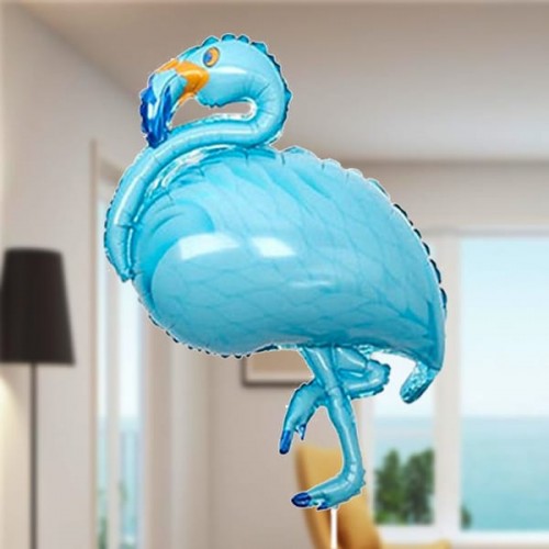Flamingo Model Folyo Balon MAVİ