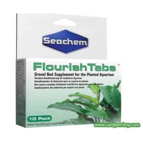 Seachem Flourish Tabs 10 tablet ( Bitki Kök Büyütücü )