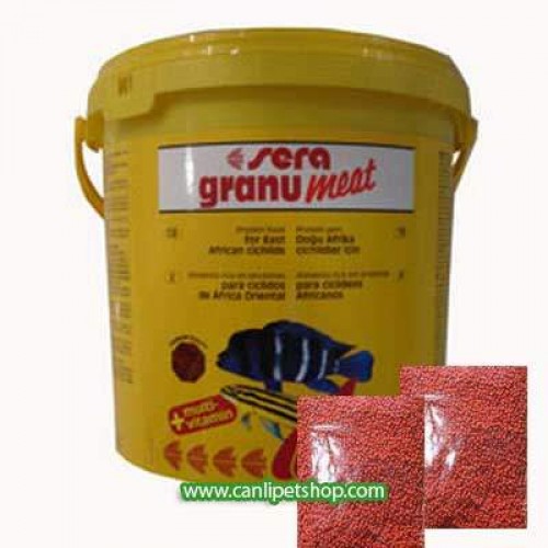 Sera Granured (Granu Meat)Ciklet Yemi 110 Ml (Kovadan Bölme)