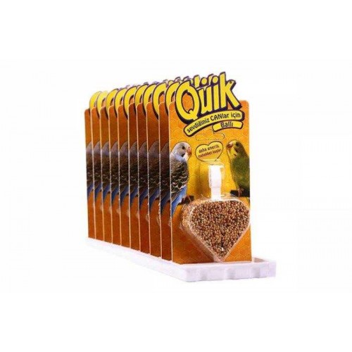 Kraker Ballı Muhabbet için Kalp Şeklinde  1 Adet (Quik)