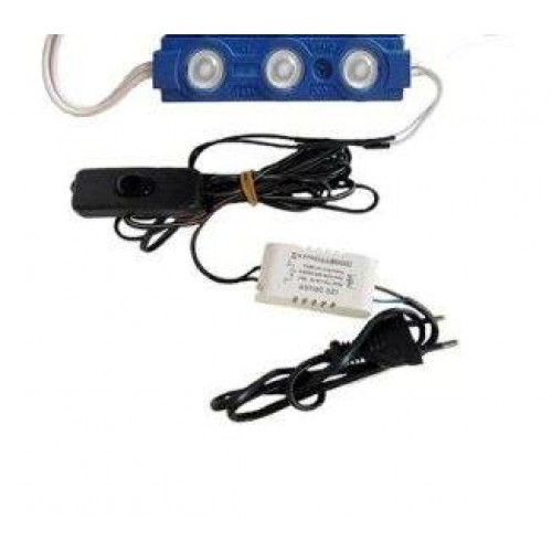 Power Led 25-30 cm Akvaryuma Ulygun 1 Adet Led -- Mavi
