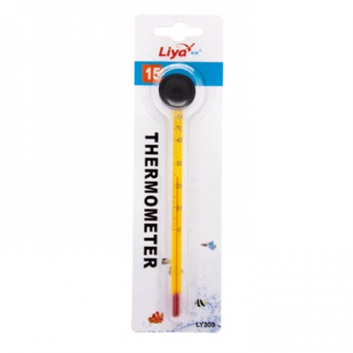 Liya Derece Cam İnce Hassas (LY-303) 15 cm Mutlaka Akvaryumda olması Lazım !