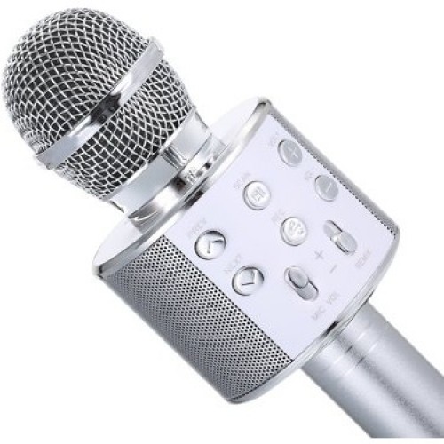 KARAOKE MİKROFON Gümüş