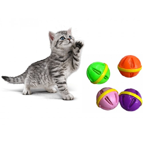 Kedi Oyun Topu Çıngıraklı  6 cm 