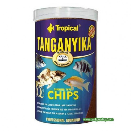 Tropical Tanganyika Chips 1000 ml (520 Gr)