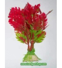 Kırmızı Çınar Plastik Bitki Boy : 10 Cm